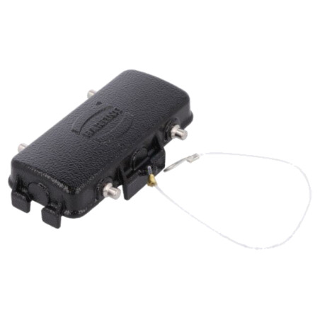 Capac protecţie; dimensiune 16B; liţă; Han® B; aliaj de aluminiu