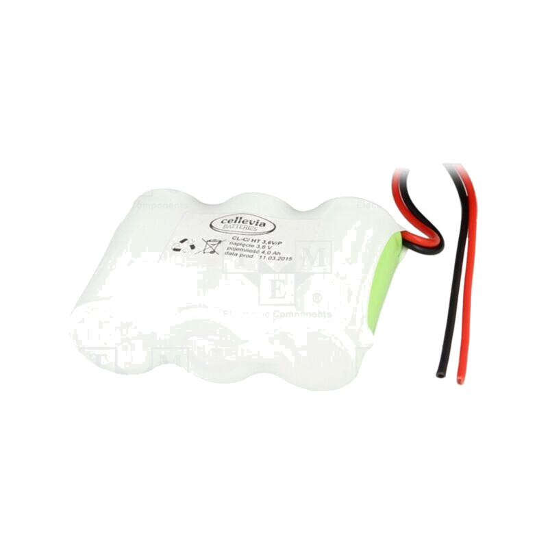 Acumul: Ni-MH; C; 3,6V; 4000mAh; cabluri; 250mm; Număr celule: 3