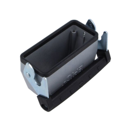 Enclosure for connectors: HDC; size H-B 16; for cable; straight