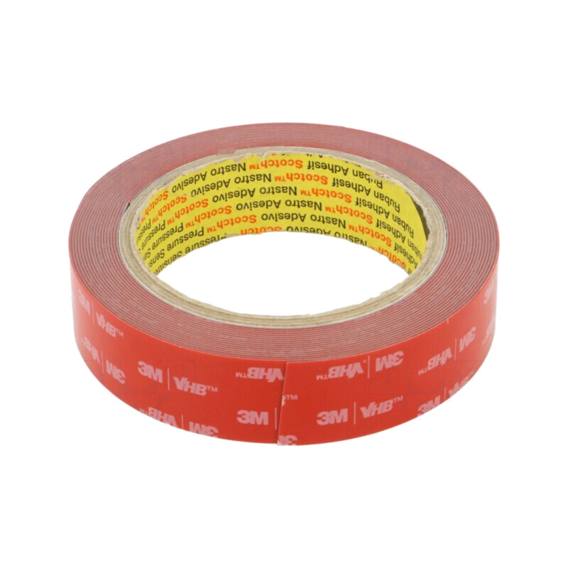 Bandă: de fixare; W: 25mm; L: 5,5m; Thk: 0,6mm; acril; gri; 36N/cm