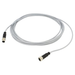 Cablu: pentru senzori/automatizări; PIN: 3; mufă; PVC; 5m