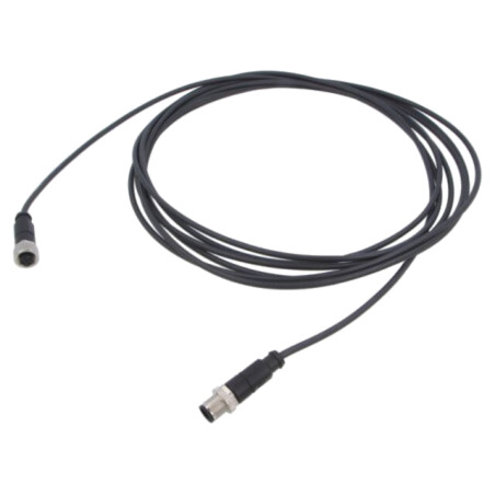 Cablu: pentru senzori/automatizări; PIN: 3; mufă; PUR; 5m