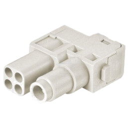 Conector: HDC; modul; mamă; 16A,70A; 400V,1kV; Han-Modular®; Han E®