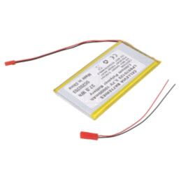 Acumul: Li-Po; 3,7V; 10000mAh; cabluri,contector JST SYR-02T
