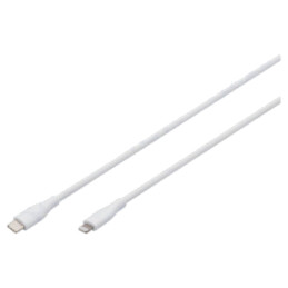 Cablu; USB 2.0; mufă Apple Lightning,USB C mufă; nichelat; 2m