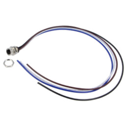 Conector: M12; soclu; mamă; 16A; 63V; PIN: 4; IP67; drept; cabluri