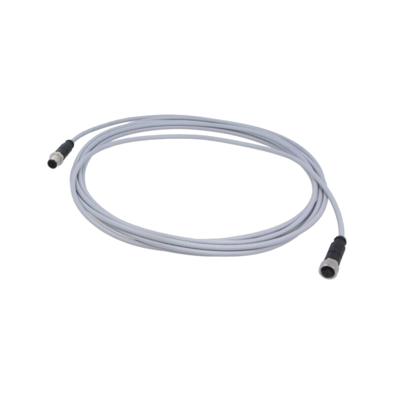 Cablu: pentru senzori/automatizări; PIN: 4; mufă; PVC; 5m Cablu: pentru senzori/automatizări; PIN: 4; mufă; PVC; 5m
