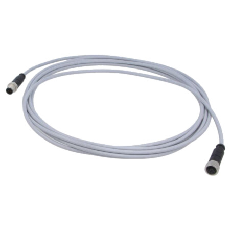 Cablu: pentru senzori/automatizări; PIN: 4; mufă; PVC; 5m