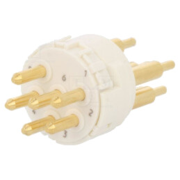 Conector: M23; inserturi de contact; PIN: 6; tată; THT; M23 Signal