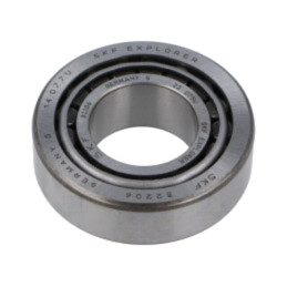 Lagăr: conice; Øint: 30mm; Øext: 62mm; W: 21,25mm; oţel pt.rulmenţ