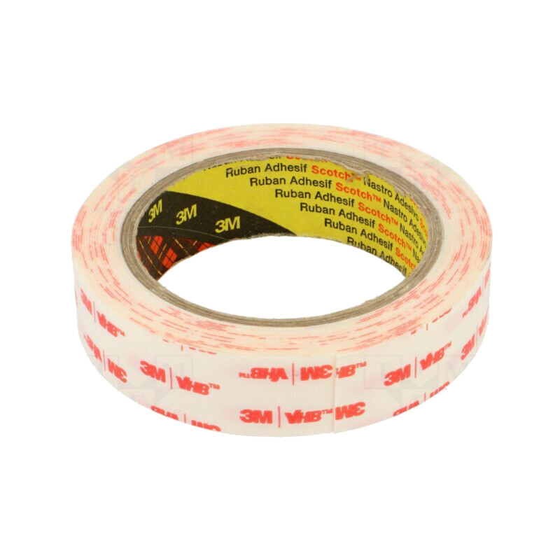 Bandă: de fixare; W: 25mm; L: 5,5m; Thk: 0,6mm; acril; albă; -35÷90°C Bandă: de fixare; W: 25mm; L: 5,5m; Thk: 0,6mm; acril; albă; -35÷90°C