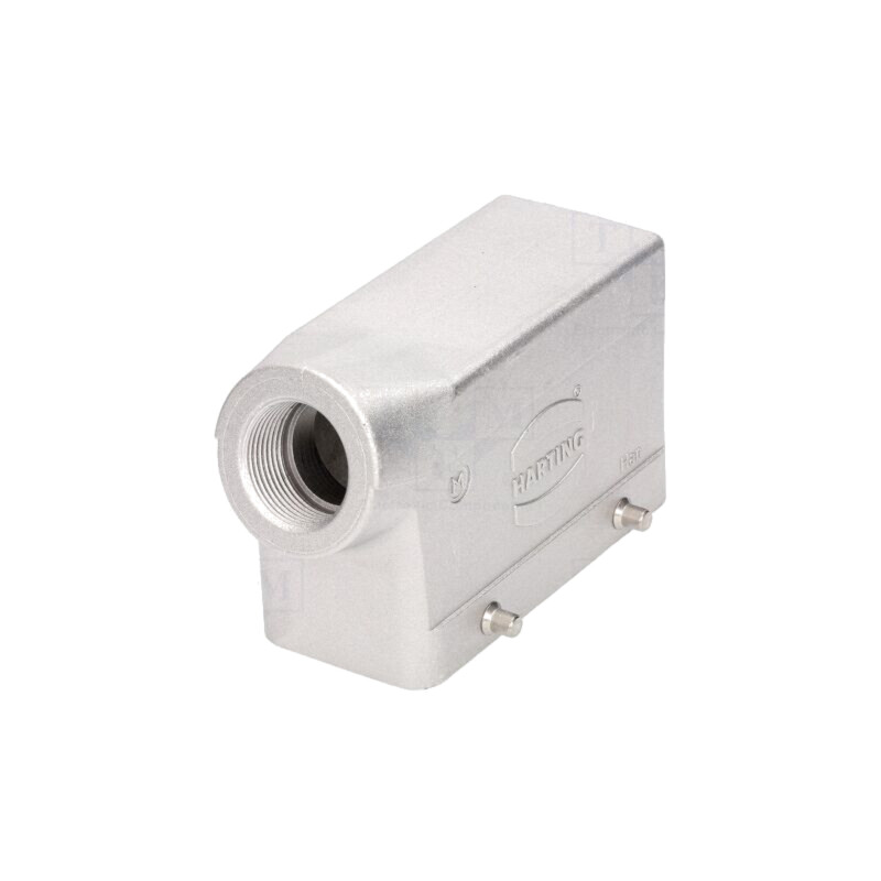 Enclosure for connectors: HDC; size 16B; for cable; IP65; angled Enclosure for connectors: HDC; size 16B; for cable; IP65; angled