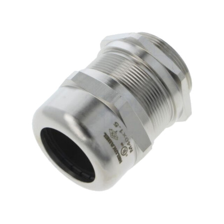 Garnitură de etanşare; cu împământare; M40; 1,5; IP68; alamă