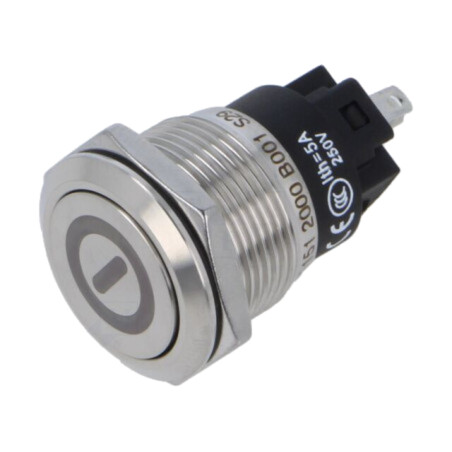 Comutator: anti-vandalism; Poz: 2; SPDT; 3A/240VAC; 3A/240VDC; 82