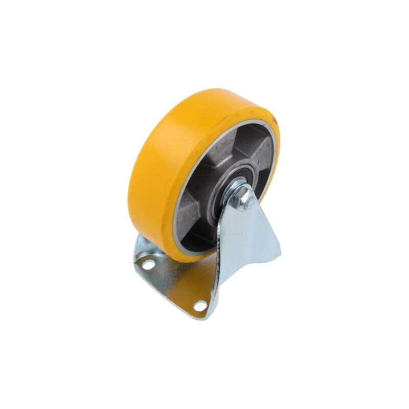 Ax; Ø: 125mm; W: 40mm; H: 155mm; rigid,cu placă de montare; 300kg
