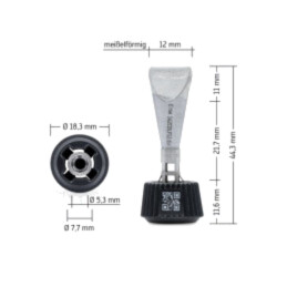 Vârf; tip şurubelniţă; 12mm; longlife; pentru staţie de lipit