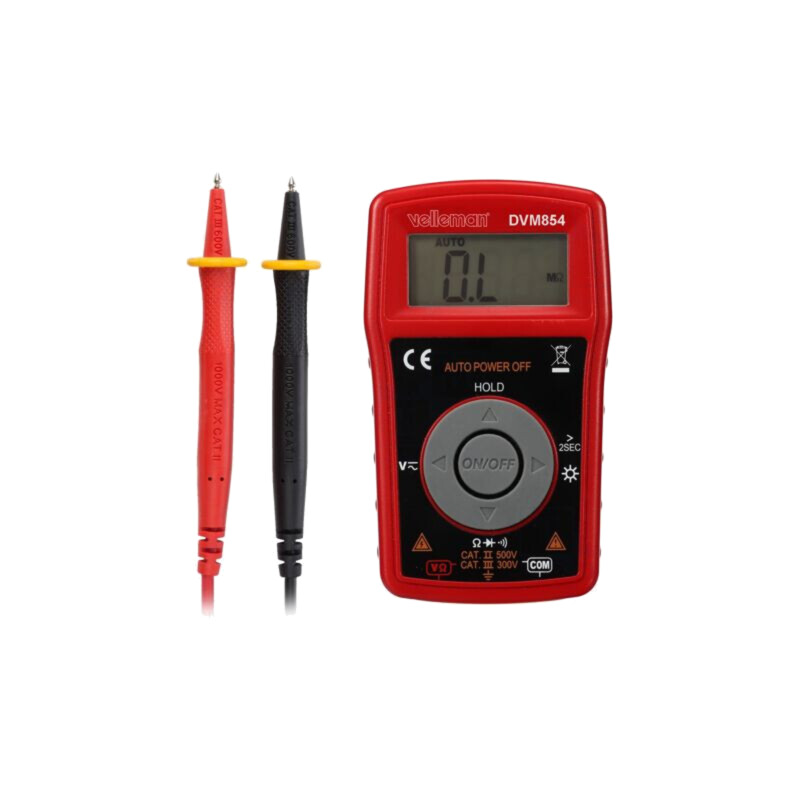 Multimetru digital; LCD; 3,5 cifre (1999); 40÷500Hz; 125x75x25mm Multimetru digital; LCD; 3,5 cifre (1999); 40÷500Hz; 125x75x25mm