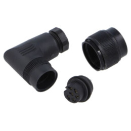 Conector: M16; mufă; mamă; 5A; 250V; PIN: 6; IP67; pe cablu; lipire