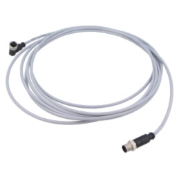 Cablu: pentru senzori/automatizări; PIN: 4; mufă; PVC; 5m