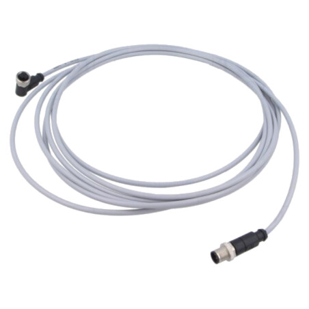 Cablu: pentru senzori/automatizări; PIN: 4; mufă; PVC; 5m