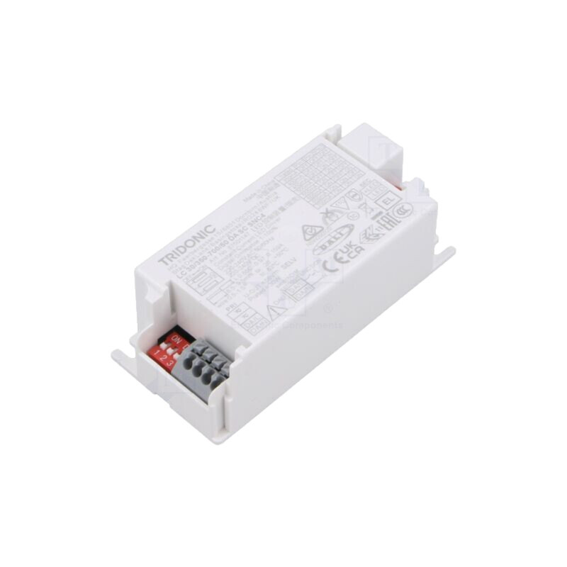 Alimentator: pulsatoriu; LED; 30W; 15÷50VDC; 350÷700mA; 198÷264VAC