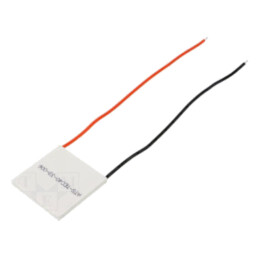 Modul: Peltier; 15,4V; 10A; 40x40x3,3mm; 88,9W; ceramică; 20AWG