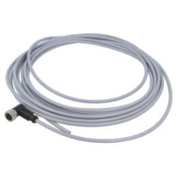 Conector: M12; mufă; mamă; PIN: 4; în unghi; cabluri; 7,5m