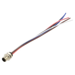 Conector: M12; soclu; tată; 16A; 63V; PIN: 5; IP67; drept; cabluri