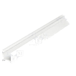 Profi pt.module LED; albă; L: 2m; LINEA20; aluminiu; de suprafaţă