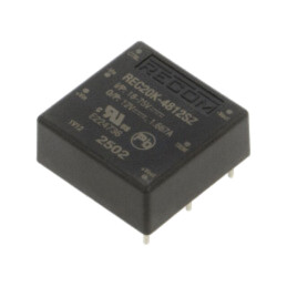 Convertor: DC/DC; 20W; Uintr: 18÷75VDC; Uieş: 12VDC; Iieş: 1667mA