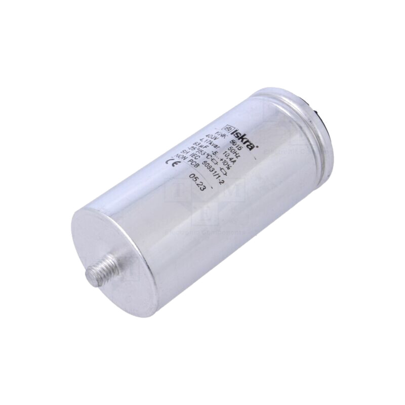 Condensator: cu polipropilenă; monofazat; Q@50Hz: 4,17kVAR; 10,4A Condensator: cu polipropilenă; monofazat; Q@50Hz: 4,17kVAR; 10,4A