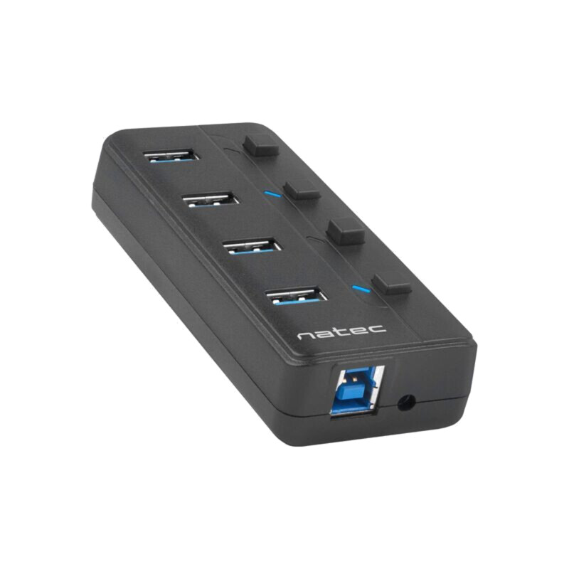 Hub USB; USB A soclu x4,USB A mufă,USB B soclu,USB B mufă