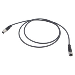 Cablu: pentru senzori/automatizări; PIN: 5; mufă; PUR; 1,5m