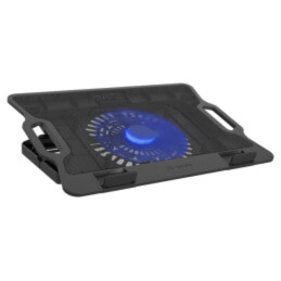 Suport de răcire pentru notebook; neagră; USB A,USB C