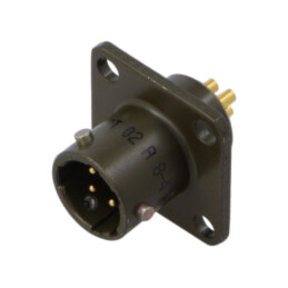 Conector: circular; soclu; tată; PT/451; 7,5A; 600V; PIN: 4; drept