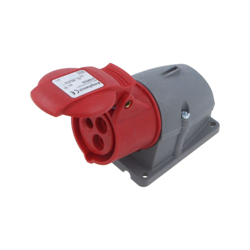 Conector: alimentare AC trifazate; IP&S; 415V; soclu; mamă; PIN: 3 Conector: alimentare AC trifazate; IP&S; 415V; soclu; mamă; PIN: 3
