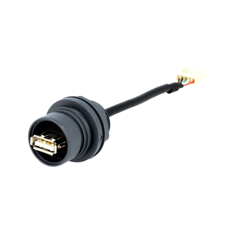 Conexiune: adaptor; 1A; baionetă exterioară,push-pull; UL94V-0