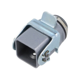 Enclosure for connectors: HDC; size H-A 3; for cable; with latch