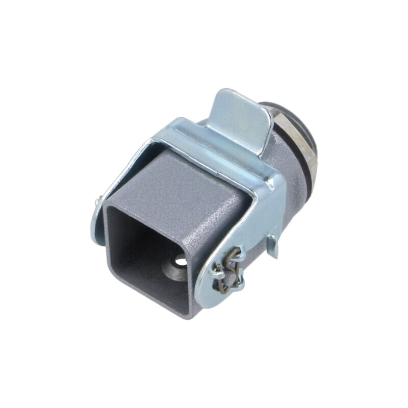 Enclosure for connectors: HDC; size H-A 3; for cable; with latch Enclosure for connectors: HDC; size H-A 3; for cable; with latch