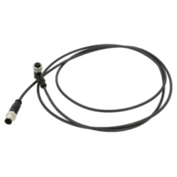 Cablu: pentru senzori/automatizări; PIN: 4; mufă; PUR; 2m