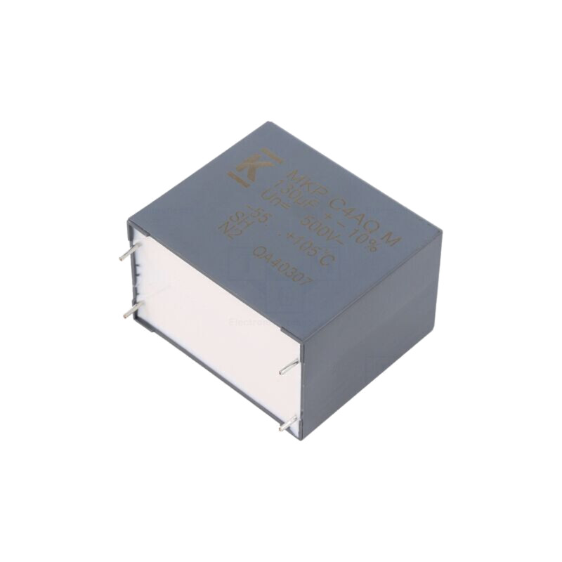 Condensator: cu polipropilenă; DC-Link; 130uF; THT; ESR: 2,3mΩ Condensator: cu polipropilenă; DC-Link; 130uF; THT; ESR: 2,3mΩ