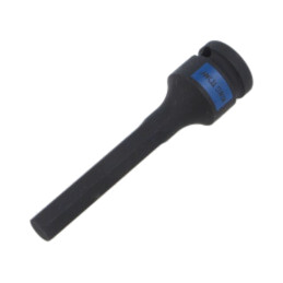Cap; imbus,tubulară,cu impact; HEX 10mm; 1/2"; Lung.manşon: 100mm