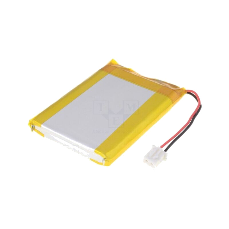 Acumul: Li-Po; 3,7V; 2000mAh; cabluri cu ştecher; 6,7x44x63mm