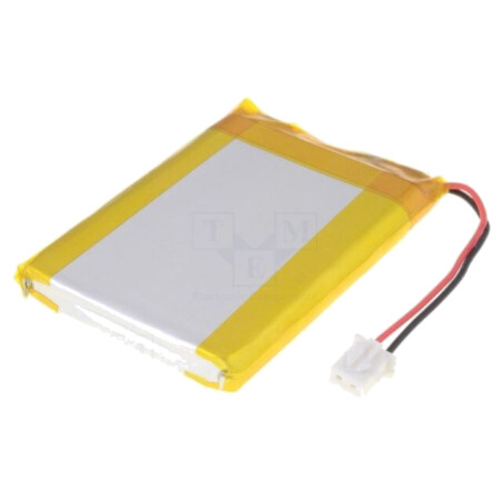Acumul: Li-Po; 3,7V; 2000mAh; cabluri cu ştecher; 6,7x44x63mm