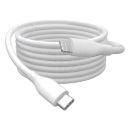 Cablu; USB 2.0; mufă Apple Lightning,USB C mufă; nichelat; 1m