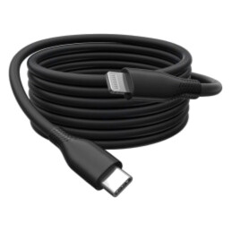 Cablu; USB 2.0; mufă Apple Lightning,USB C mufă; nichelat; 1m
