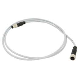 Cablu: pentru senzori/automatizări; PIN: 5; mufă; PVC; 1,5m