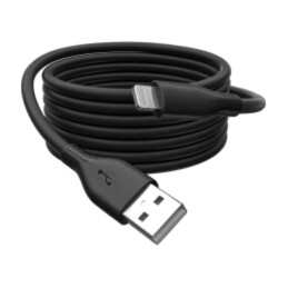 Cablu; USB 2.0; mufă Apple Lightning,USB A mufă; nichelat; 2m