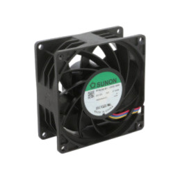 Ventilator: DC; axial; 12VDC; 92x92x38mm; 235m3/h; 62,9dBA; bilă