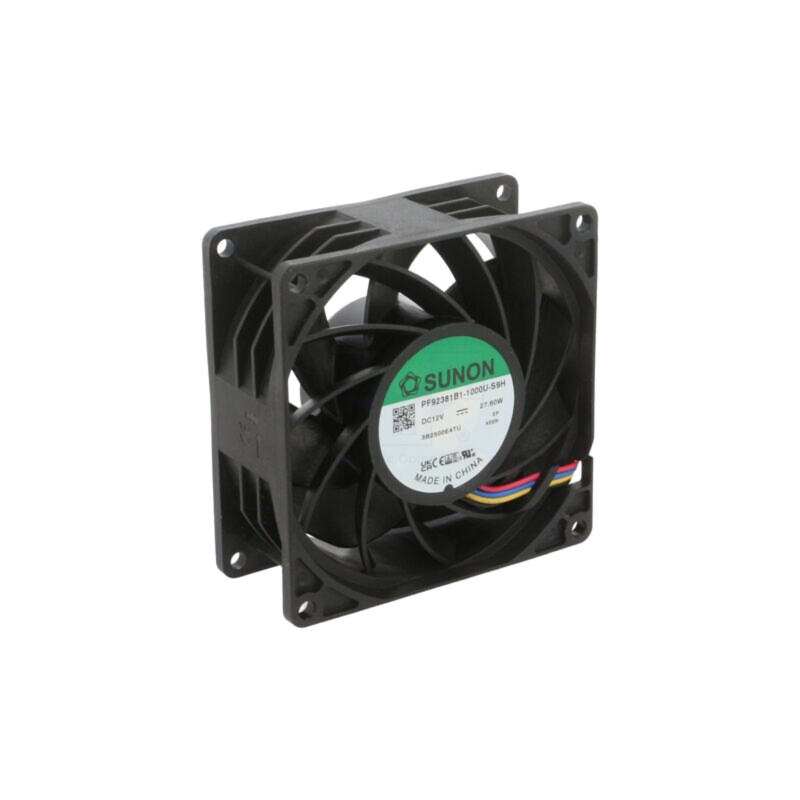 Ventilator: DC; axial; 12VDC; 92x92x38mm; 235m3/h; 62,9dBA; bilă
